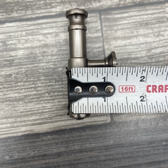 Brainerd Heirloom Silver 3-in Tee Cabinet Handle Pull Lot Of 4 {81} - Picture 3 of 9